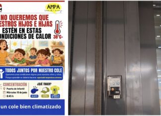 Colmenar: el AMPA del CEIP Héroes del 2 de Mayo denuncia temperaturas de hasta 40 grados