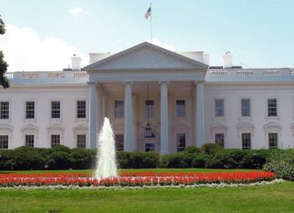 La Casa Blanca, sede del poder ejecutivo estadounidense, en Washington D. C.
