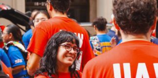 Claire Valdez en la campaña al Congress por NY