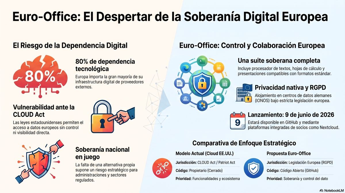 Euro-Office Soberanía Digital Europea ©AqM-AV-IA