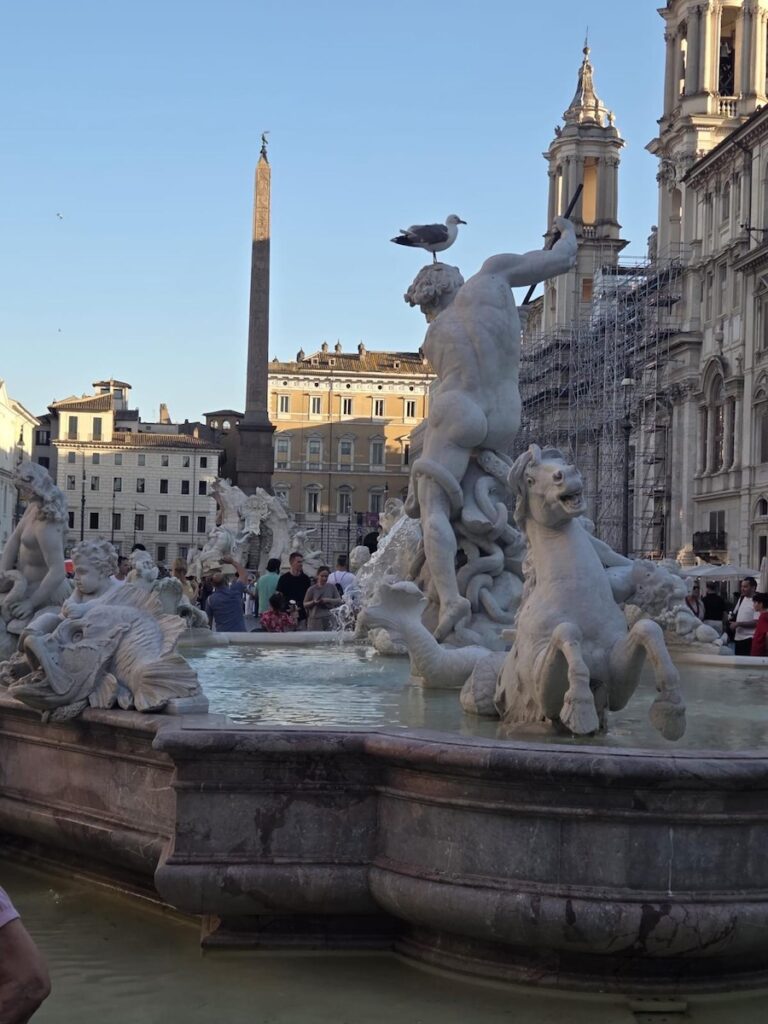 Roma: Piazza Navono, Fontana del Nettuno ©PA-LGC