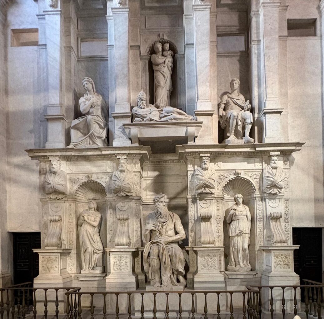 Roma: Tumba papa Julio II, Moisés de Miguel Ángel, Basílica San Pietro in Vincoli ©PA-LGC