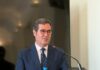 Antonio Garamendi interviene como presidente de la CEOE en el curso de la Asociación de Periodistas de Información Económica (APIE) en la UIMP de Santander