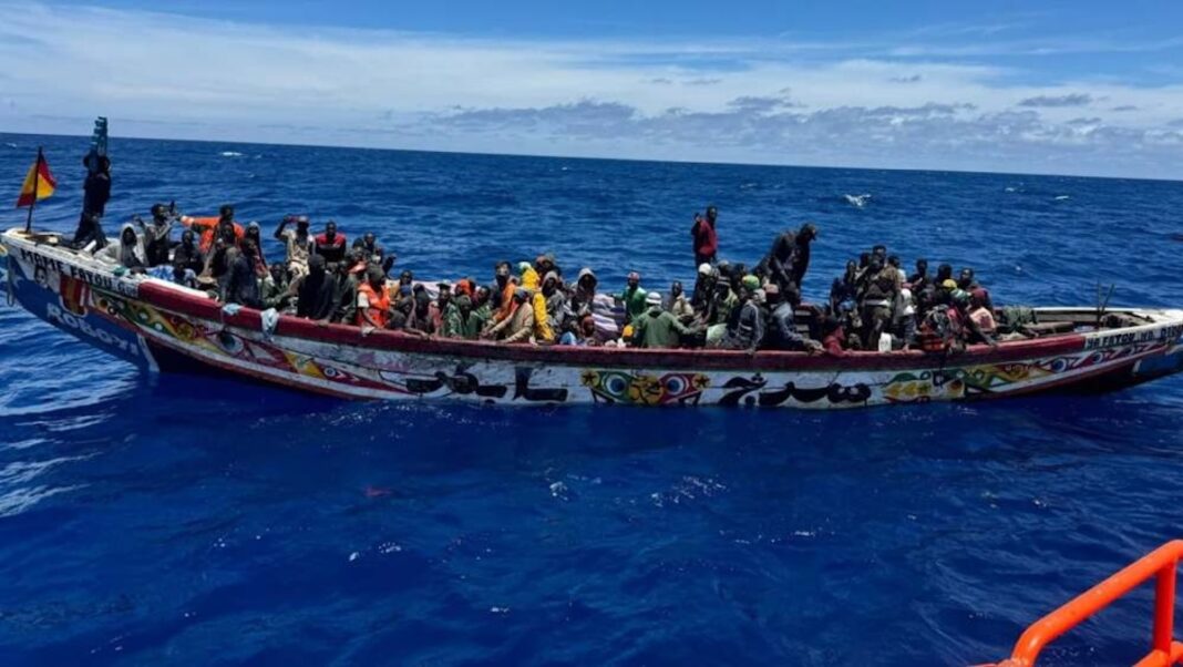 España Isla del Hierro migrantes ©salvamento martítimo