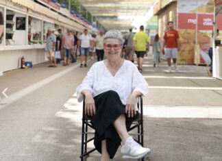 La salida de Eva Orúe abre una crisis en la Feria del Libro de Madrid Eva Orue en la Feria del Libro de Madrid 2026