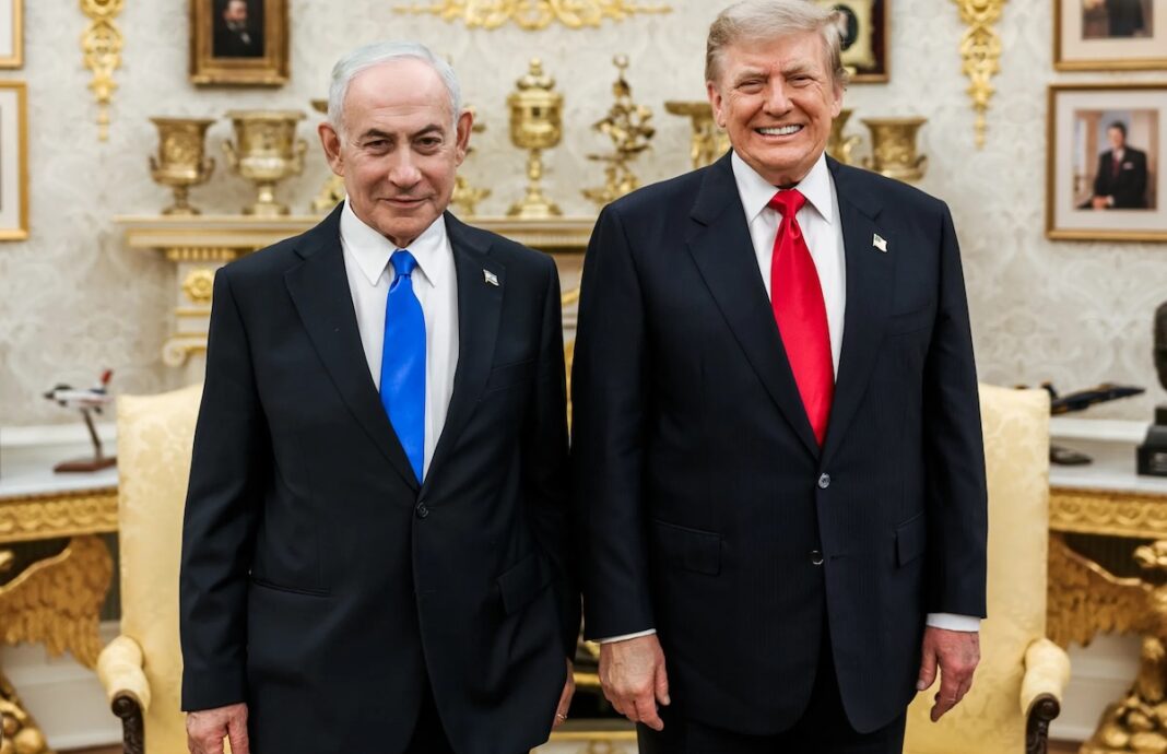 Trump recibe a Netanyahu en el Despacho Oval 28JUL2026 ©Daniel Torok : The White House