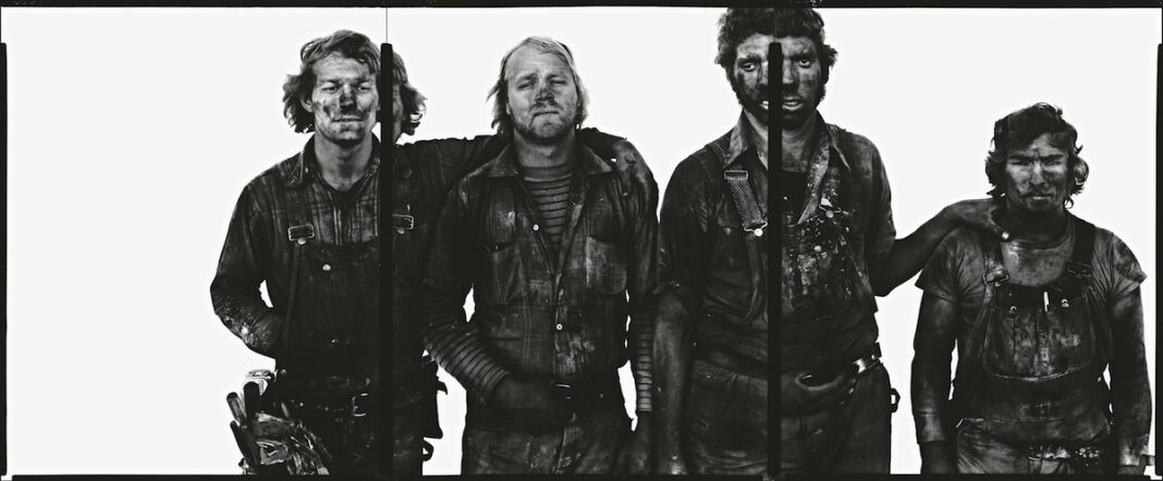 Roger Tims, Jim Duncan, Leonard Markley, Don Belak. Mineros. Wyoming, 1979
