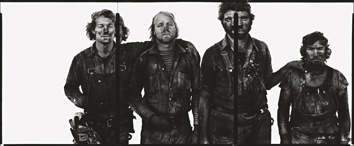 Roger Tims, Jim Duncan, Leonard Markley, Don Belak. Mineros. Wyoming, 1979