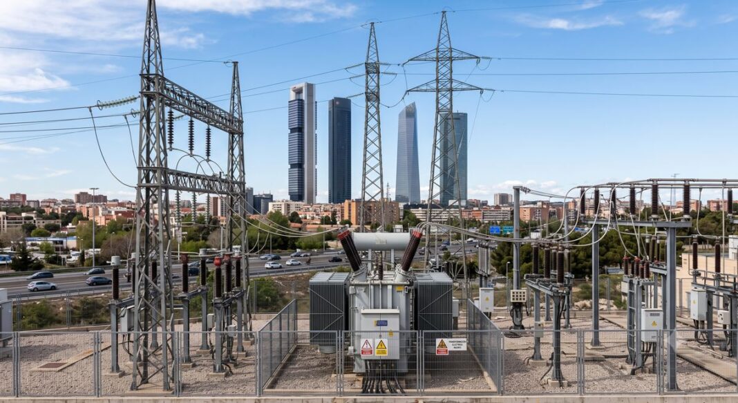 Electricidad en Madrid ©AqM-AV-gemini