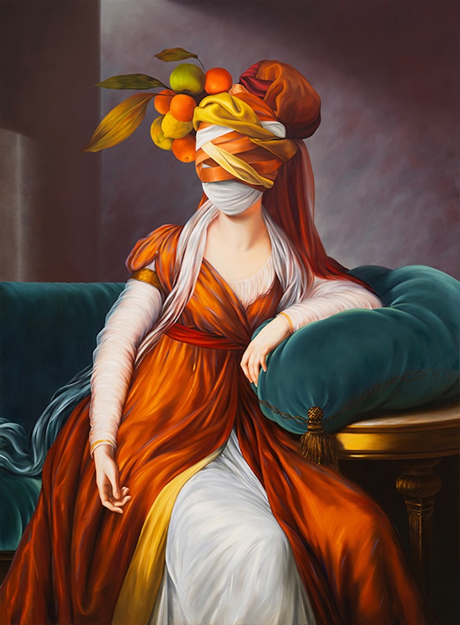 Juszkiewicz: Portrait in Venetian Red. De Elisabeth Vigée Le Brun