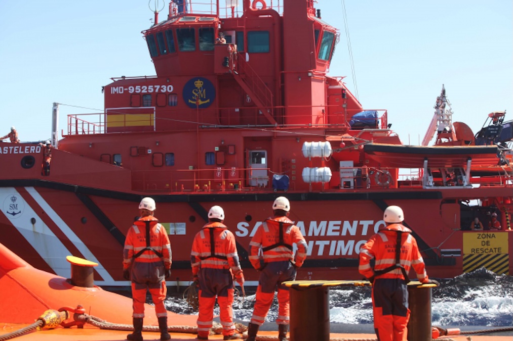 Salvamento Martítimo en el Estrecho ©salvamentomaritimo