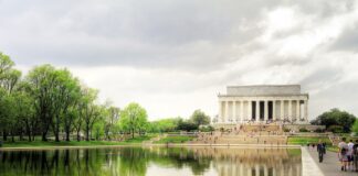 Washington: Estanque reflectante y monumento a Lincoln