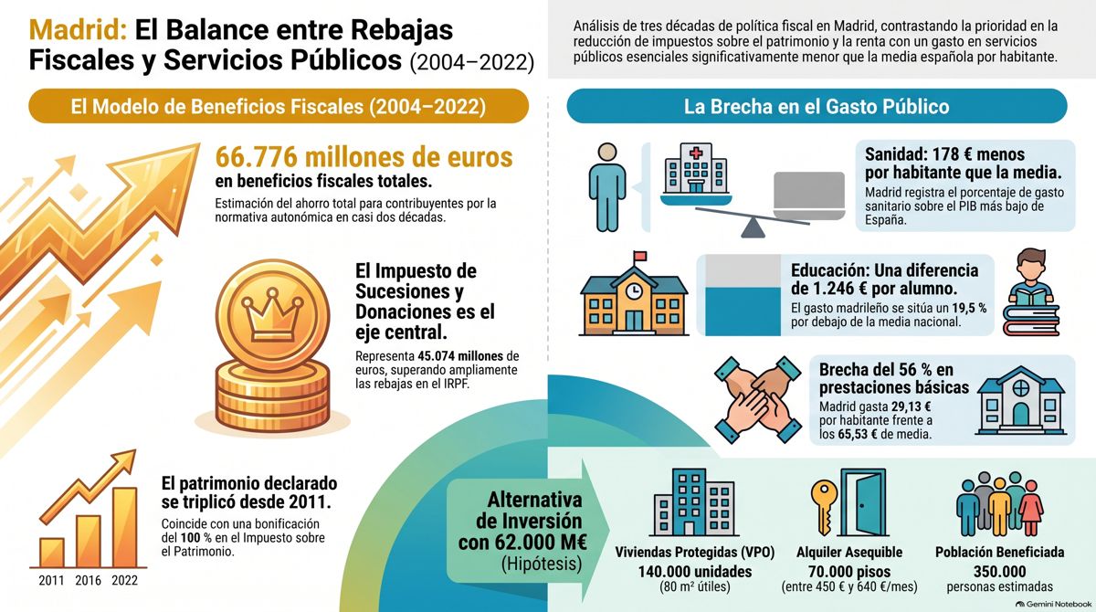 Balance fiscal y servicios madrileños