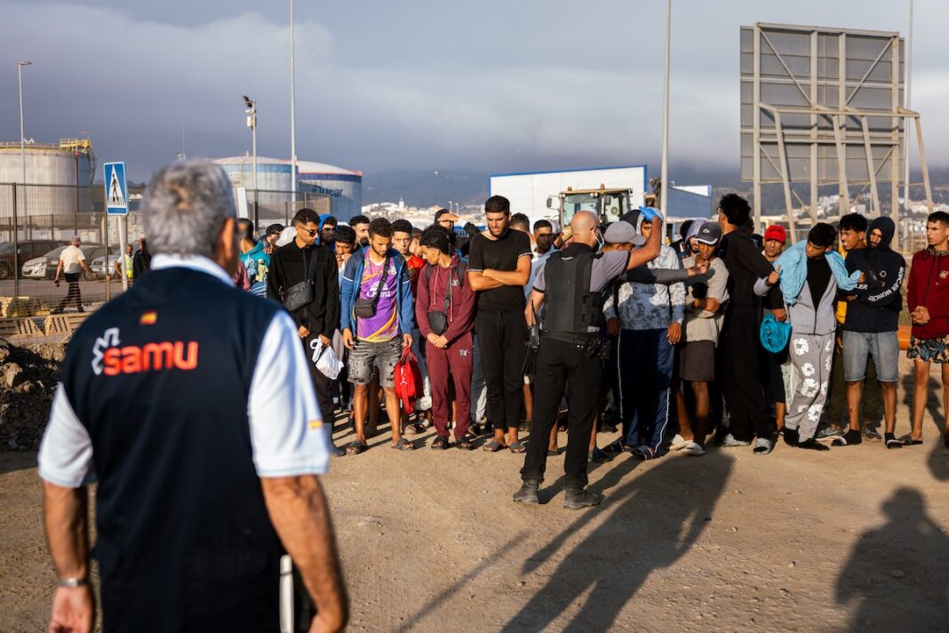 Ceuta SAMU inmigrantes acogida 18SEP2026