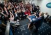 Donald Trump se dirige a los medios de comunicación en la Sala de Prensa James S. Brady, el 20 de enero 2026. ©Casa Blanca | Daniel Torok