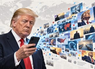 Una congresista cuestiona la aptitud de Trump tras su avalancha de mensajes con IA