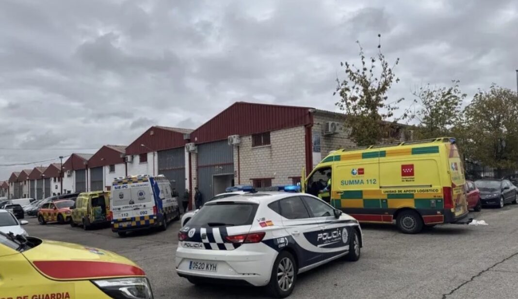 Valdemoro vehículos emergencias 112
