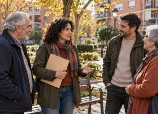 San Blas se moviliza y Peña Gorbea vuelve a la mesa de coordinación