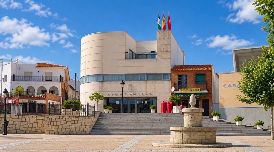 Cobeña Plaza Ayuntamiento ©AqM-AV-ChatGPT