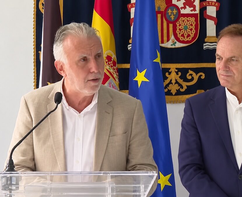 Torres y De la Encina en Ceuta 8OCT2026 ©AqM-fotogramaTVE-ChatGPT Ángel Víctor Torres y David De la Encina en Ceuta 8OCT2026 ©AqM-fotogramaTVE-ChatGPT