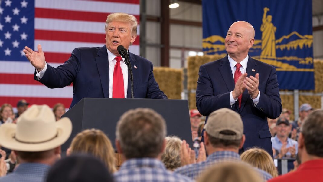 Trump y Ricketts simulación ©AqM-ChatGPT