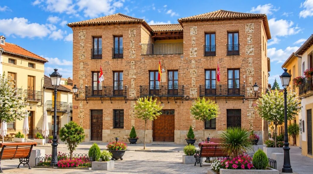 Valdetorres de Jarama plaza Ayuntamiento ©AqM-AV-ChatGPT